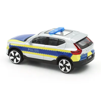 Volvo EX40 - Polisbil Tyskland - Bburago - 10 cm