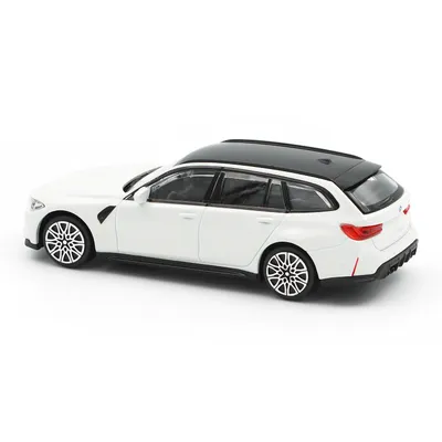 BMW M3 Touring (2023) - Vit - Bburago - 11 cm