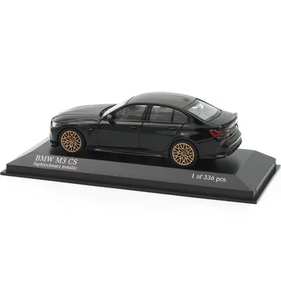 BMW M3 CS - 2023 - Svart - Minichamps - 1:43