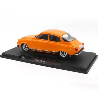 Saab 96 V4 - 1970 - Orange - Modelcar Group - 1:18
