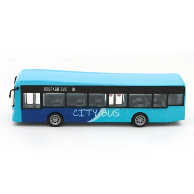 City Bus - Blå - Bburago - 19 cm