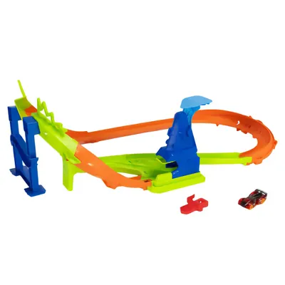 Stunt Track Jump Circuit Speedway - Bilbana - Hot Wheels