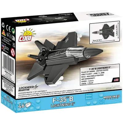 F-35B Lightning II - Klossbyggmodell - 5927 - COBI - 1:300