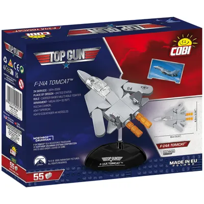 F-14A Tomcat - Top Gun - Byggklossar - 5923 - COBI - 1:300