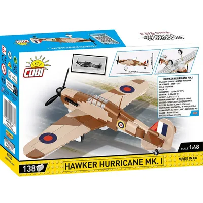 Hawker Hurricane MK.1 - Byggeklodser - 5866 - COBI - 1:48