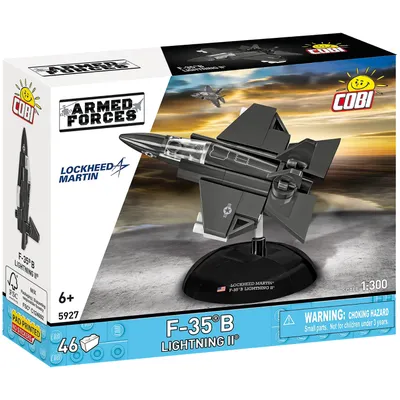 F-35B Lightning II - Klossbyggmodell - 5927 - COBI - 1:300