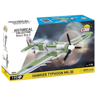 Hawker Typhoon MK.1B - Byggklossar - 5864 - COBI - 1:48