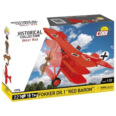 Fokker Dr.1 "Red Baron" - Byggklossar - 2996 - COBI - 1:32