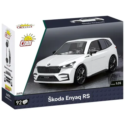 Skoda Enyaq RS - Vit - Klossbyggmodell - 24575 - COBI - 1:35