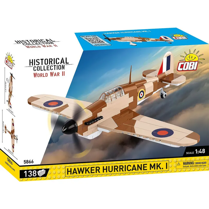 Hawker Hurricane MK.1 - Byggklossar - 5866 - COBI - 1:48