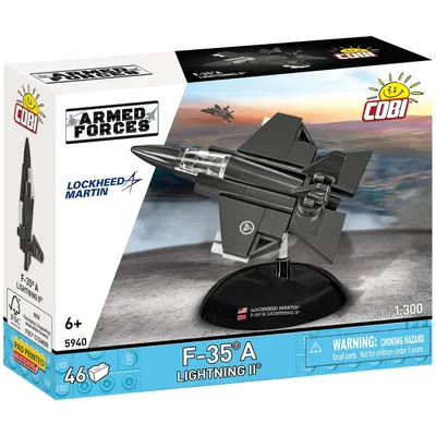 F-35A Lightning II - Klossbyggmodell - 5940 - COBI - 1:300