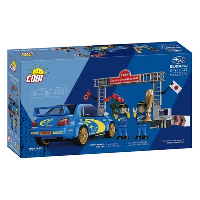Subaru Impreza WRC 2004 - Blå - Klossbyggmodell - 24652 - COBI - 1:35