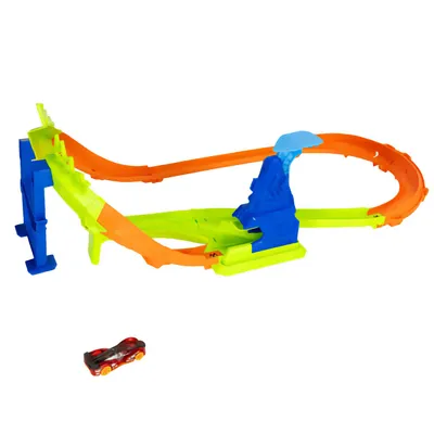 Stunt Track Jump Circuit Speedway - Bilbana - Hot Wheels