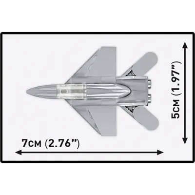 MIG-29 Nato "Fulcrum" - Klossbyggmodell - 5928 - COBI - 1:300