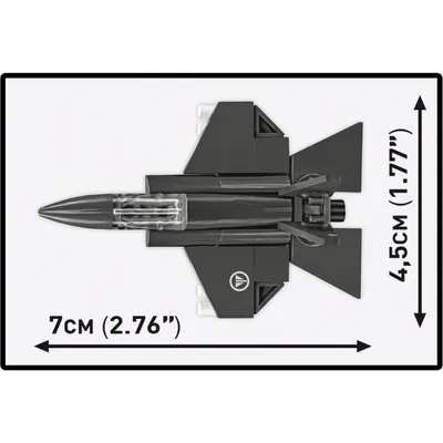 F-35A Lightning II - Klossbyggmodell - 5940 - COBI - 1:300