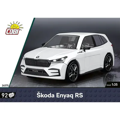 Skoda Enyaq RS - Vit - Klossbyggmodell - 24575 - COBI - 1:35