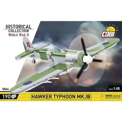 Hawker Typhoon MK.1B - Byggklossar - 5864 - COBI - 1:48