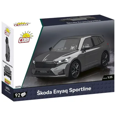 Skoda Enyaq Sportline - Grå - Klossbyggmodell - 24576 - COBI - 1:35
