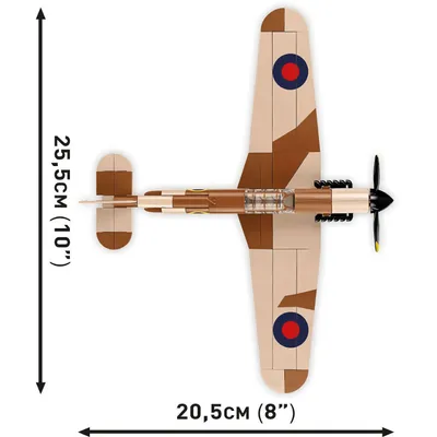 Hawker Hurricane MK.1 - Byggeklodser - 5866 - COBI - 1:48