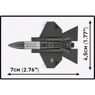 F-35B Lightning II - Klossbyggmodell - 5927 - COBI - 1:300