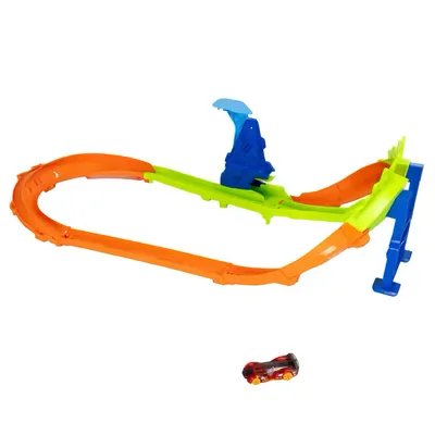 Stunt Track Jump Circuit Speedway - Bilbana - Hot Wheels