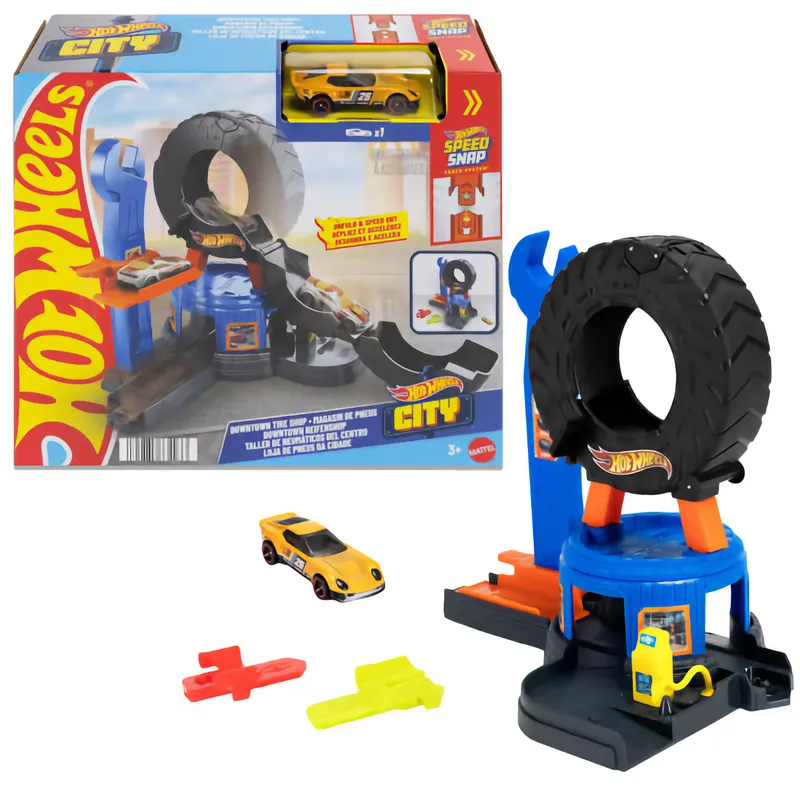 City Downtown Tire Shop - Bilbana - Hot Wheels