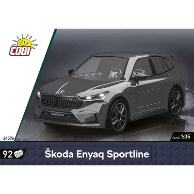 Skoda Enyaq Sportline - Grå - Klossbyggmodell - 24576 - COBI - 1:35