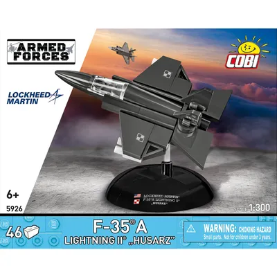 F-35A Lightning II "Husarz"- Klossbyggmodell - 5926 - COBI - 1:300