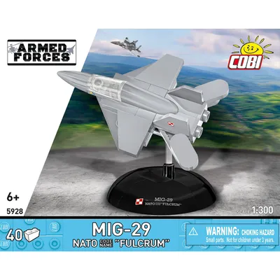 MIG-29 Nato "Fulcrum" - Klossbyggmodell - 5928 - COBI - 1:300