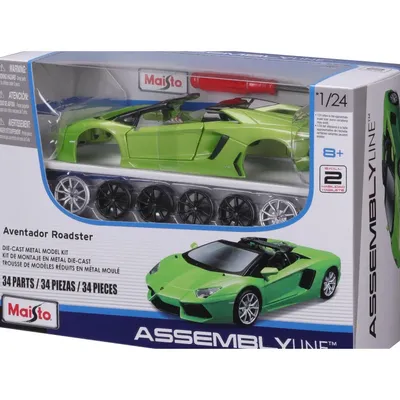Lamborghini Aventador Roadster - Byggsats - Assembly Line - Maisto - 1:24