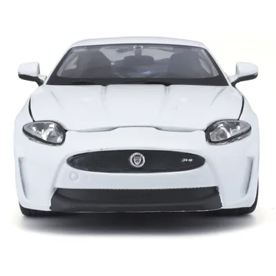 Jaguar XKR-S - Vit - Bburago - 1:24