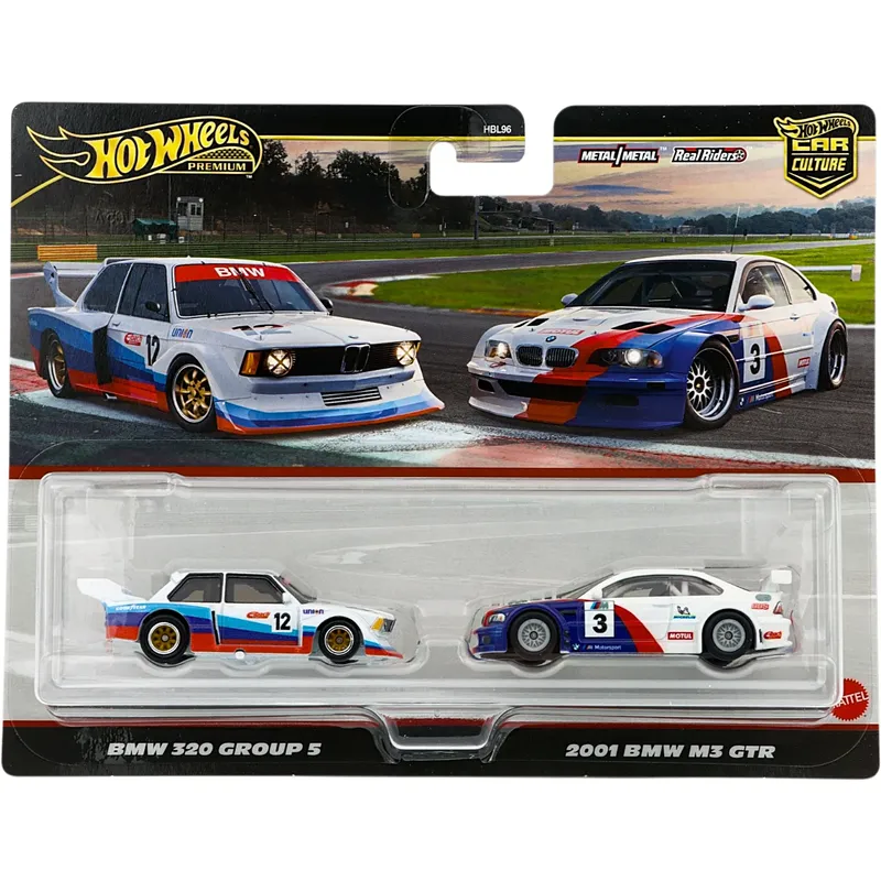 BMW 320 Group 5 + 2001 BMW M3 GTR - 2-pack - Hot Wheels