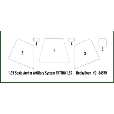 Archer Artillery System FH77BW L52 - Byggmodell - 84579 - Hobby Boss - 1:35