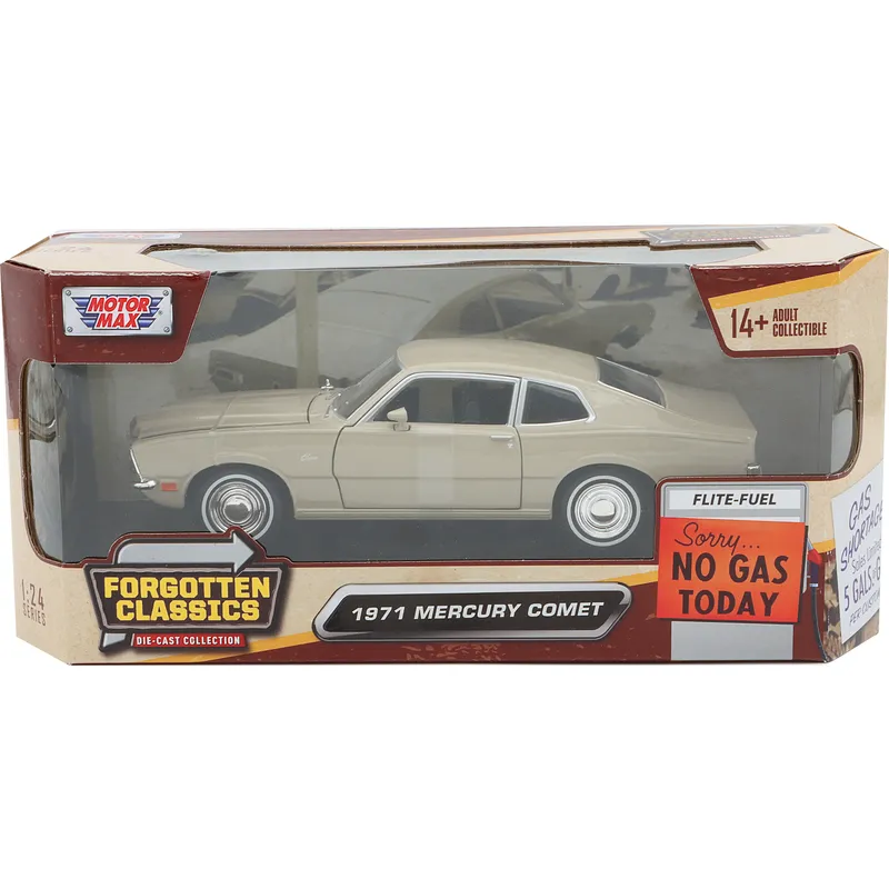 1971 Mercury Comet - Beige - Motormax - 1:24