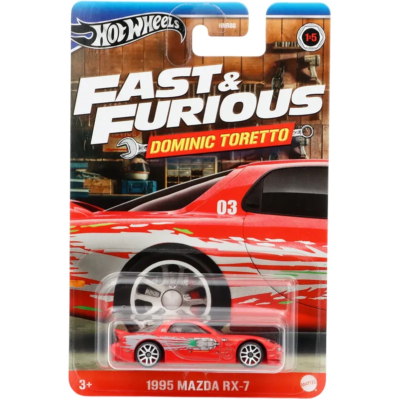 1995 Mazda RX-7 - Dom Toretto - Fast & Furious - Hot Wheels