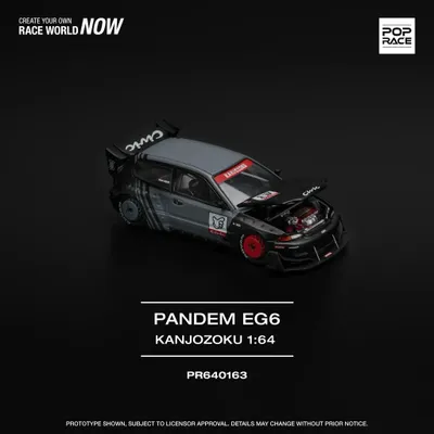 Pandem Honda Civic EG6 KANJOZOKU - 163 - Pop Race