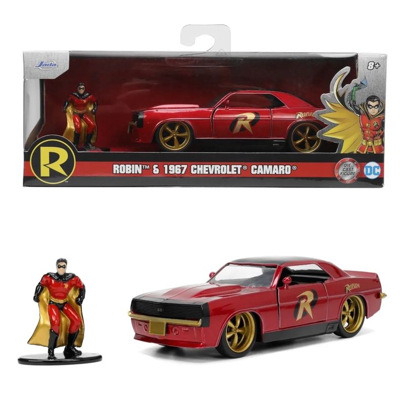 Robin & 1969 Chevrolet Camaro - Jada Toys - 1:32