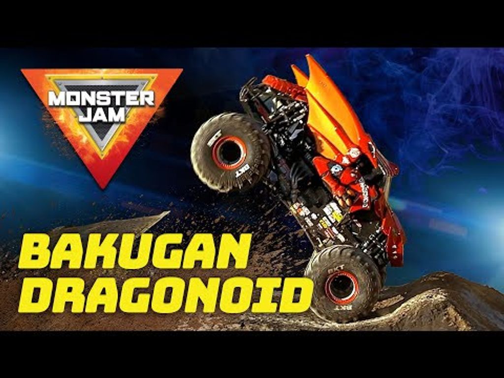 Bakugan Dragonoid - Monster Jam - Monster Truck - 10 cm