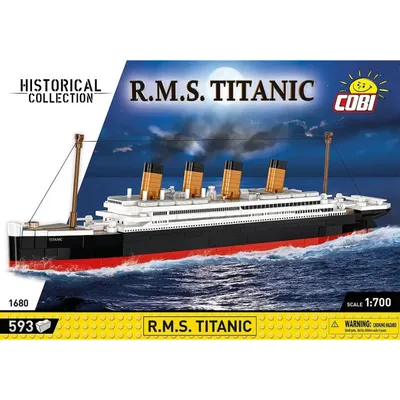 R.M.S. Titanic - Byggklossar - 1680 - COBI - 1:700