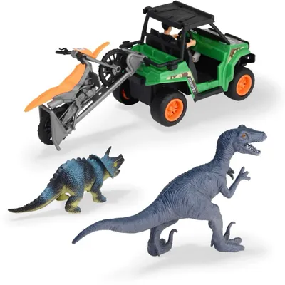 Dino Explorer - Fordon och Dinosaurier - Dickie Toys