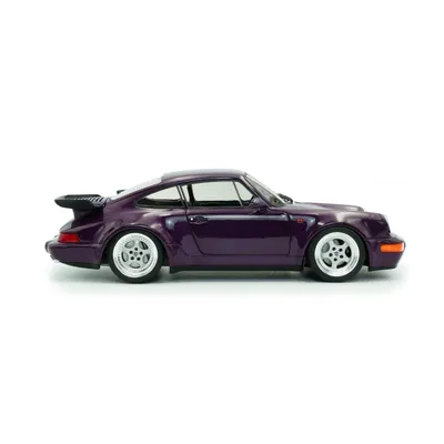Porsche 911 (964) Turbo - 1990 - Violet Blue Metallic - Solido - 1:18