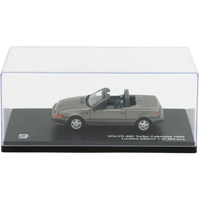 Volvo 480 Turbo Cabriolet 1990 - Silver - Triple9 - 1:43