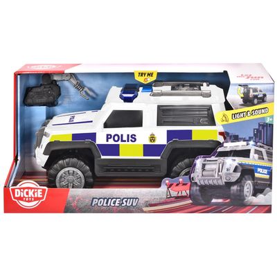 Polis-SUV med ljud och ljus - Dickie Toys