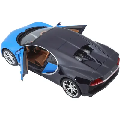 Bugatti Chiron - Blå - Maisto - 1:24