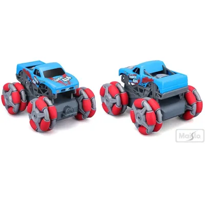 Cyklone Monster - Radiostyrd driftbil - Tech R/C - Maisto - Blå