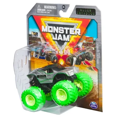 Alien Invasion - Monster Jam - Monster Truck - 1:64