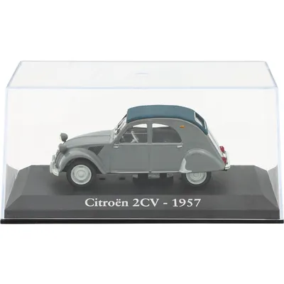Citroën 2CV - 1957 - Grå - Atlas Editions - 1:43