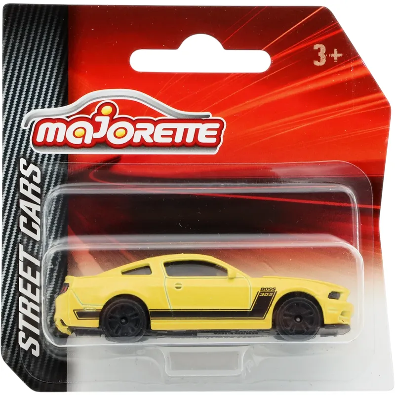 Ford Mustang Boss 302 - Gul - Street Cars - Majorette