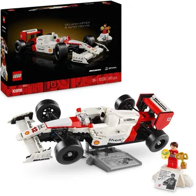 McLaren MP4/4 & Ayrton Senna - Icons - 10330 - LEGO