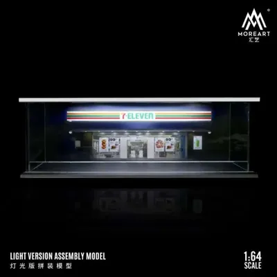 7-Eleven Diorama - LED-belysning - 1:64